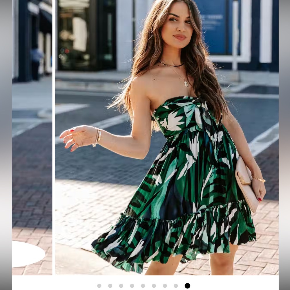 Summer/Vacation dress! Vici Strapless babydoll dress
